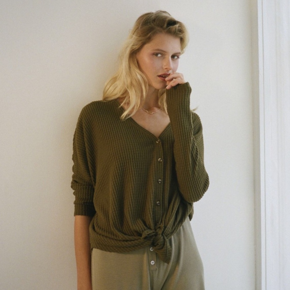 Urban Outfitters Jojo Oversized Thermal Too